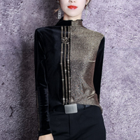 Women's Sweater with High Collar - Elise
