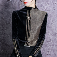 Women's Sweater with High Collar - Elise