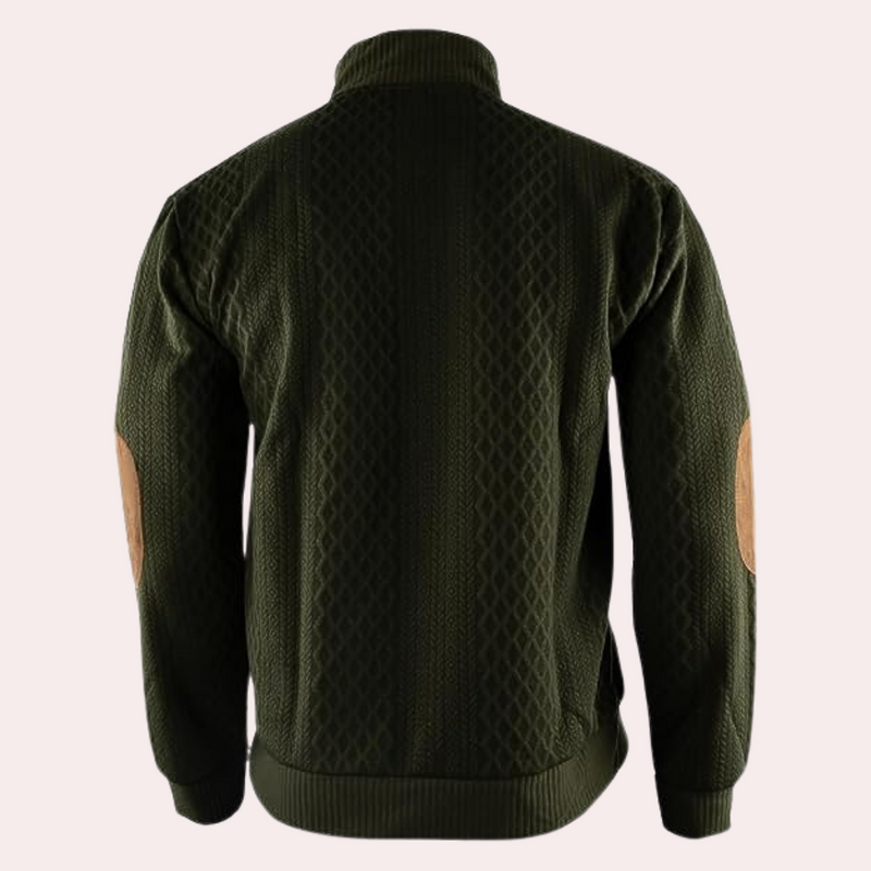 Dany - Warmer lässiger Herrenpullover mit Knopfleiste