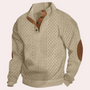 Dany - Warmer lässiger Herrenpullover mit Knopfleiste