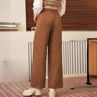 Stilvolle und bequeme braune Damenhose - Valeria