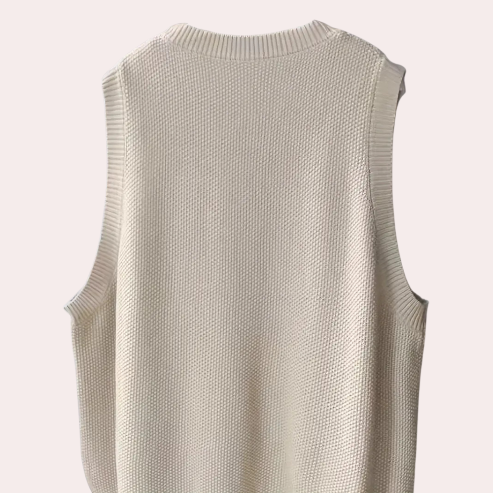 Sala - Hip Knitted Vest for Women