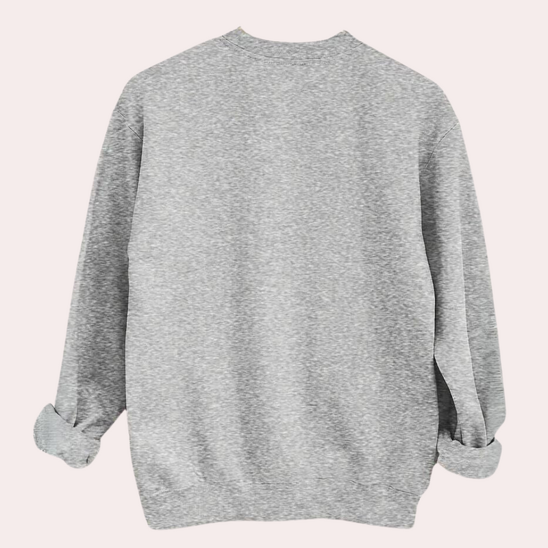 Dames Halloween Sweatshirt met Spookprint – Liora