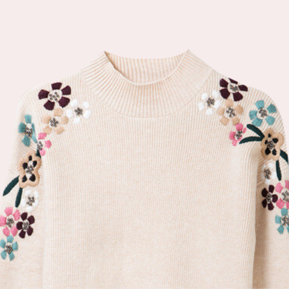 Stijlvolle Damestrui met Bloemenprint - Isabeau