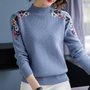 Stilvoller Damenpullover mit Blumenmuster - Isabeau