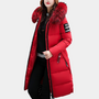 Warme Damen-Steppjacke mit Kapuze - Livia