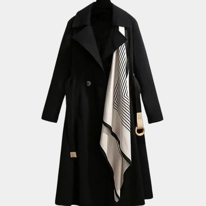 Stilvoller Damen-Trenchcoat mit Gürtel - Noa