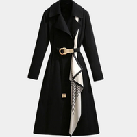 Stilvoller Damen-Trenchcoat mit Gürtel - Noa