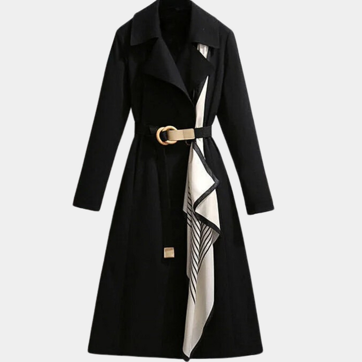 Stilvoller Damen-Trenchcoat mit Gürtel - Noa