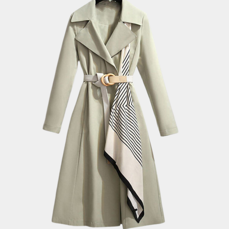 Stilvoller Damen-Trenchcoat mit Gürtel - Noa