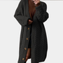 Oversized langer gestrickter Damencardigan - Noémie
