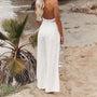 Luftige Damen-Leinenhose mit weitem Bein – Liv