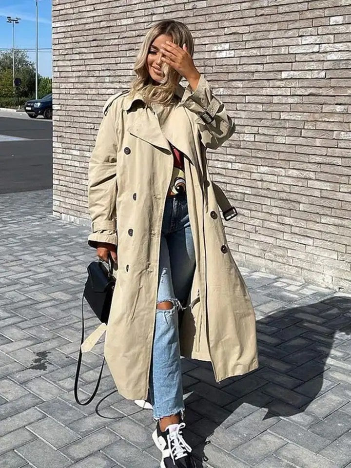 Tess Trenchcoat | Die ideale Übergangsjacke für diese Saison