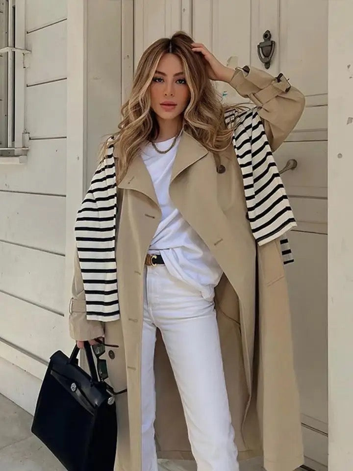 Tess Trenchcoat | Die ideale Übergangsjacke für diese Saison