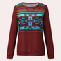 Trendiges Bedrucktes Damen-Sweatshirt - Sienna