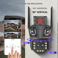 10K WiFi Security Camera with 20MP, 20x Zoom – DualGuard Ultra 10K