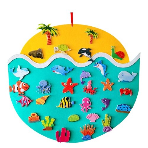 DIY Felt Board for Children - AnimalAdventure