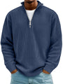 Half-Zip Sweater with Relaxed Fit and Durable Knit 6