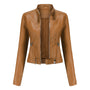 Stilvolle Damen-Lederjacke im klassischen Design - Marlene