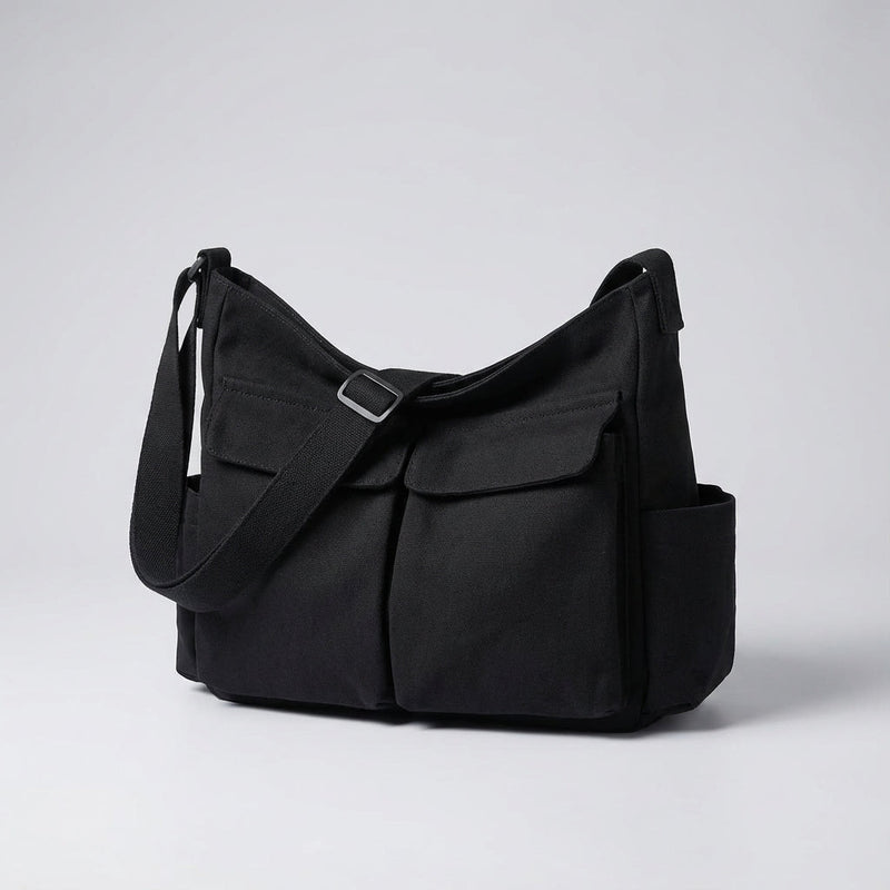 Canvas Crossbody Messenger Tas - DailyMessenger