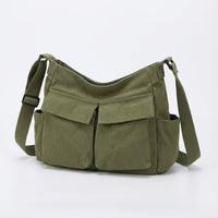 Canvas Crossbody Messenger Tas - DailyMessenger