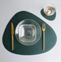 Wasserfeste Leder-Tischsets Set - Tablevo