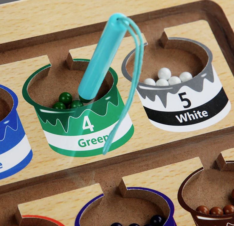 Kleurrijke Magnetische Telpuzzel - MagniTally