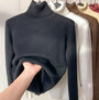 Winter-Fleece-Strickrollkragen – Evelyne