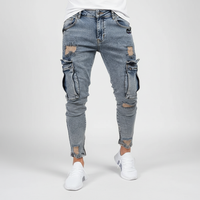 Cargohose Aus Denim - Nico