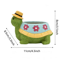 Schattige Schildpad Tuinplantenpot - TurtleBloom