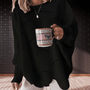 Damen-Herbstpullover aus Rippstoff mit asymmetrischem Saum – Annelie