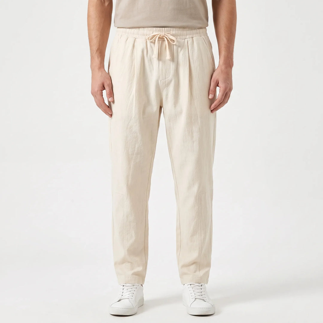 Casual Broek Met Rechte Pijpen -  Sammy