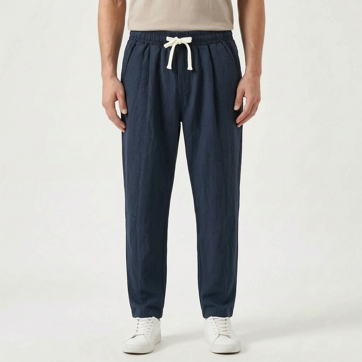 Casual Broek Met Rechte Pijpen -  Sammy