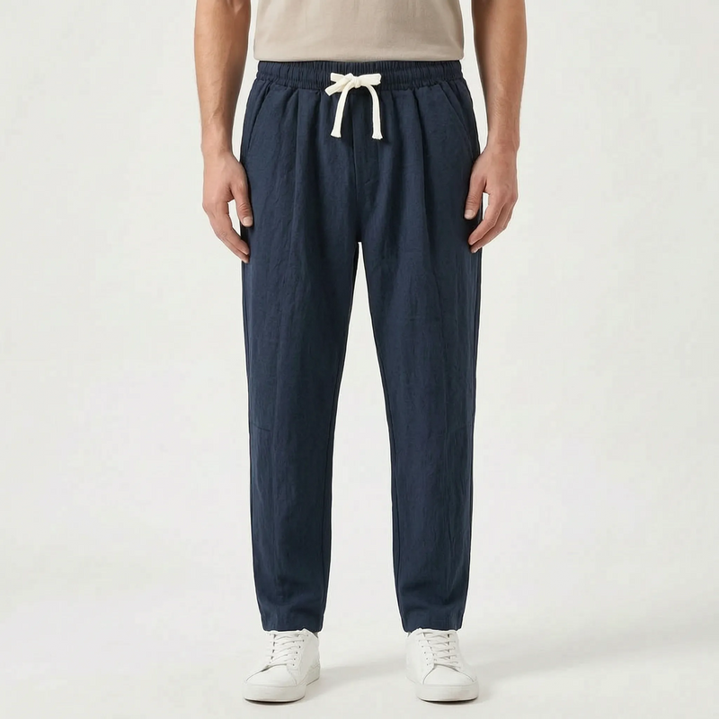 Casual Broek Met Rechte Pijpen -  Sammy