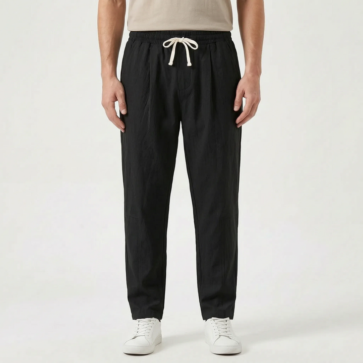 Casual Broek Met Rechte Pijpen -  Sammy