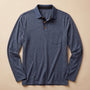 Casual Heren Poloshirt Met Lange Mouwen Voor Lente En Herfst