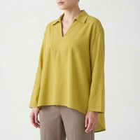Casual High-Low Tunic Top -  Velma