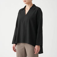 Casual High-Low Tunic Top -  Velma