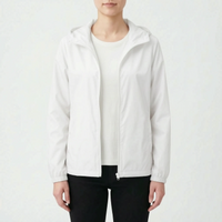 Casual Hooded Windbreaker Jacket -  Vickie