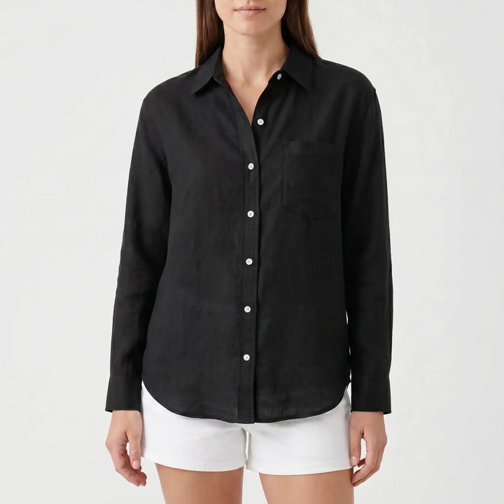Casual Long-Sleeve Blouse -  Rosalie