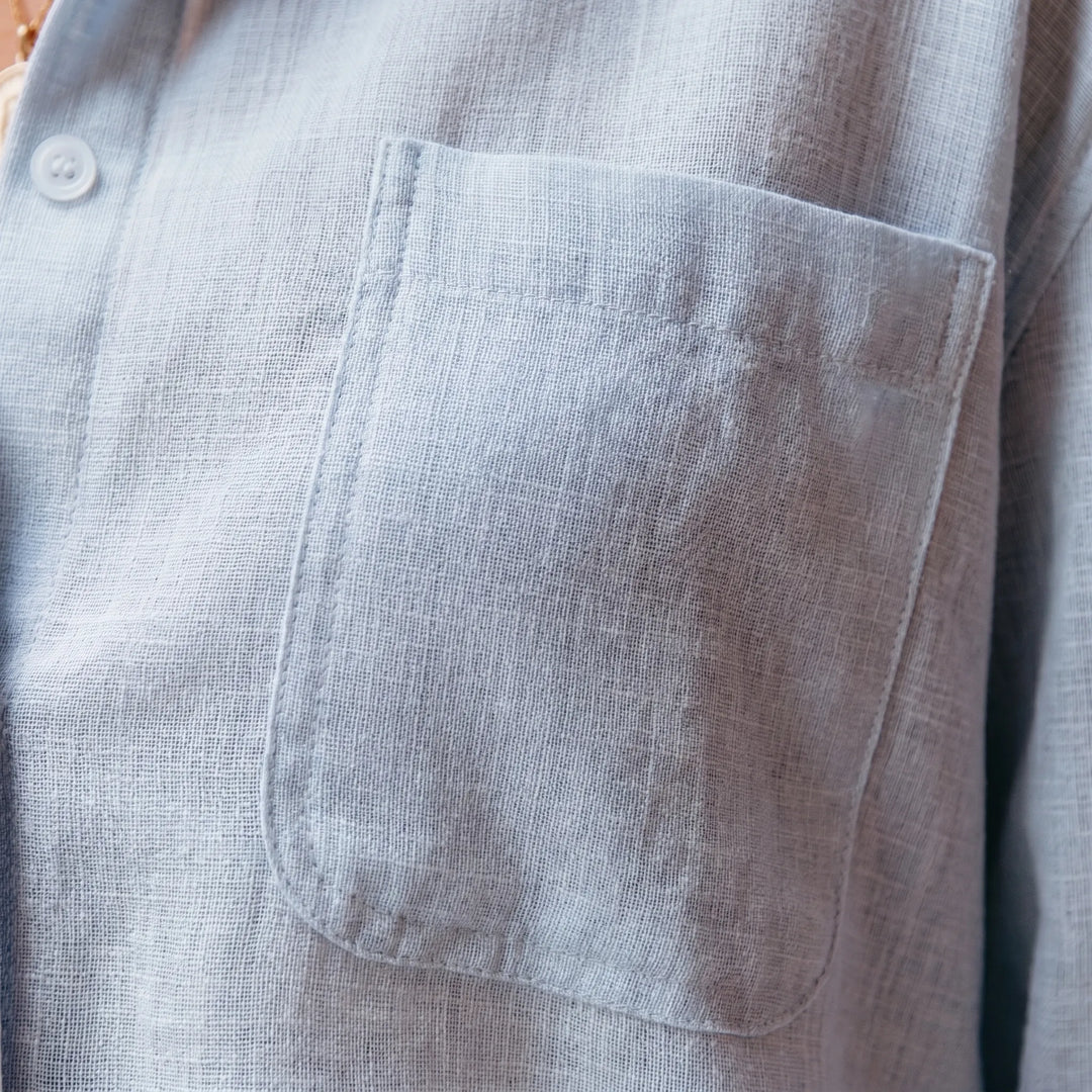 Casual Long-Sleeve Blouse -  Rosalie