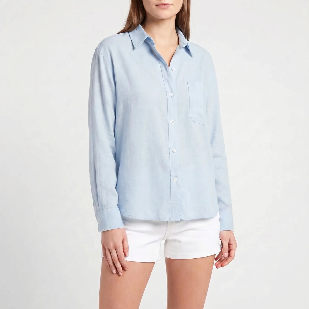 Casual Long-Sleeve Blouse -  Rosalie