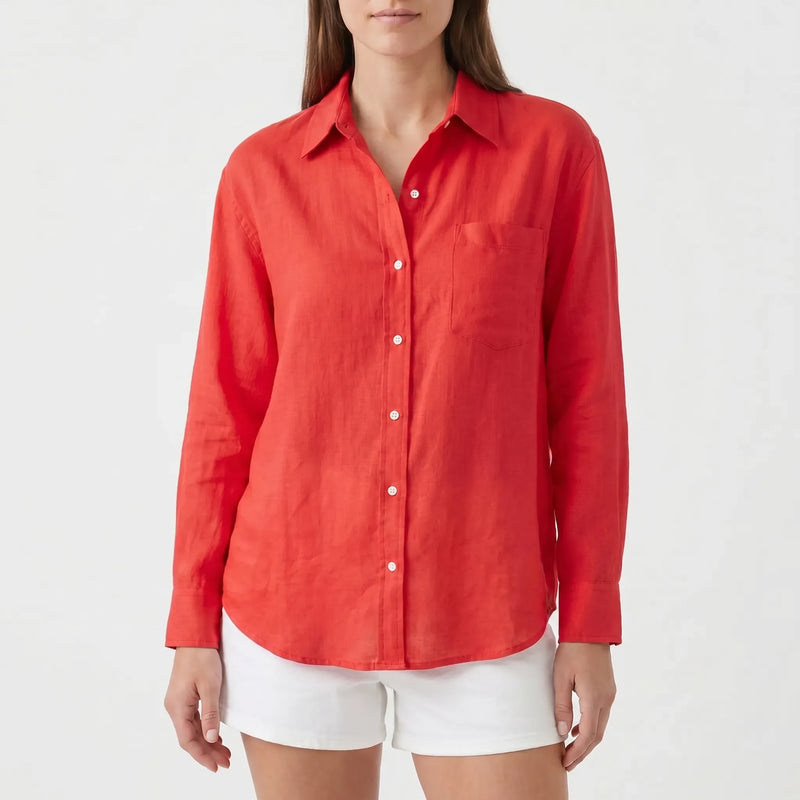 Casual Long-Sleeve Blouse -  Rosalie