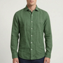 Casual Long-Sleeve Button-Up Shirt -  Bruce