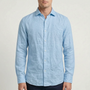 Casual Long-Sleeve Button-Up Shirt -  Bruce