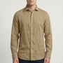 Casual Long-Sleeve Button-Up Shirt -  Bruce