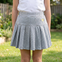 Casual Pleated A-Line Girls Skort - Kinvie
