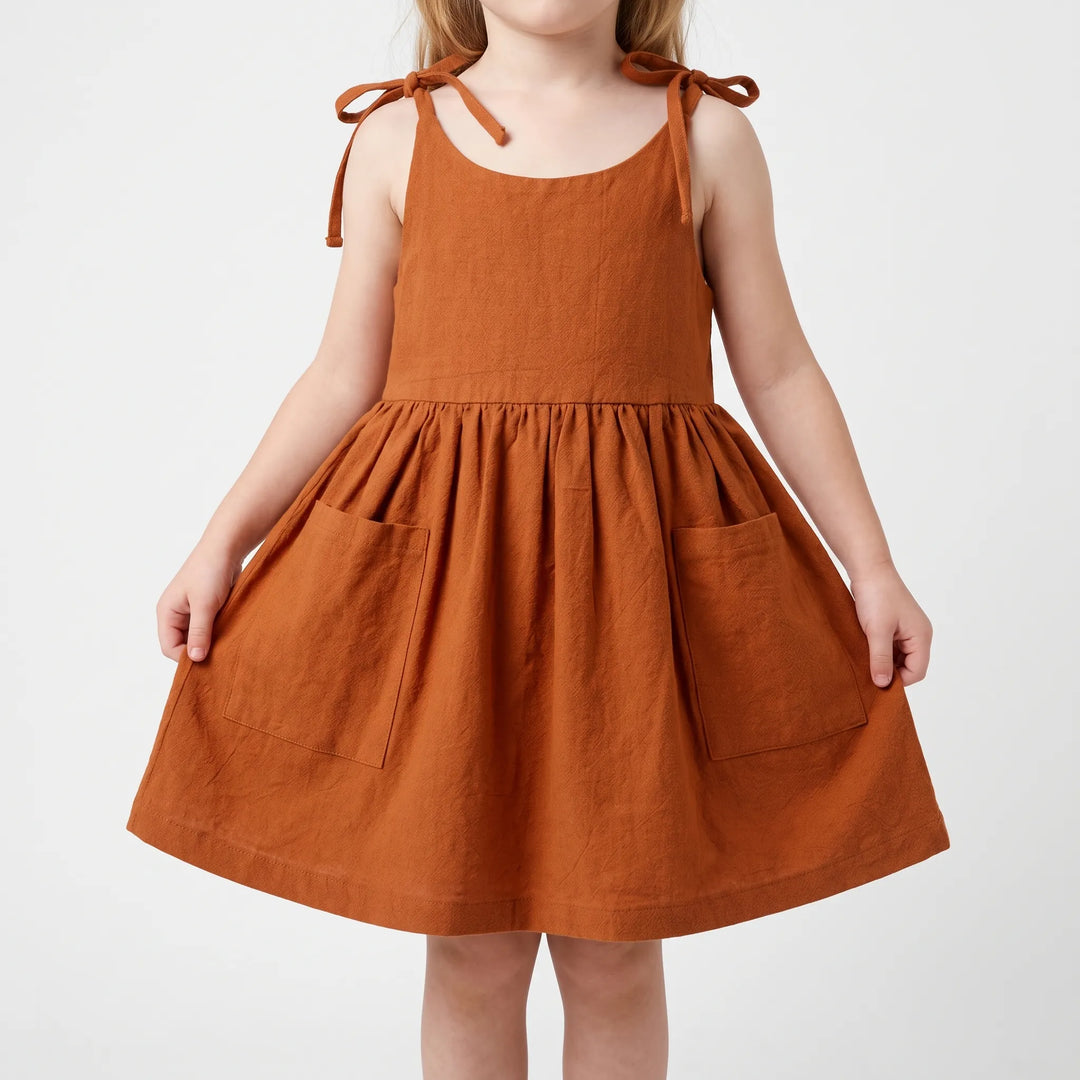 Casual Toddler Summer Dress - Totsbreeze