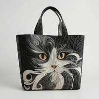 Casual Tote Tas Met Print - Bohemiq
