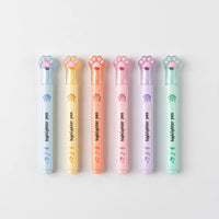 Cat Paw Pastel Highlighter Set - Pawsima
